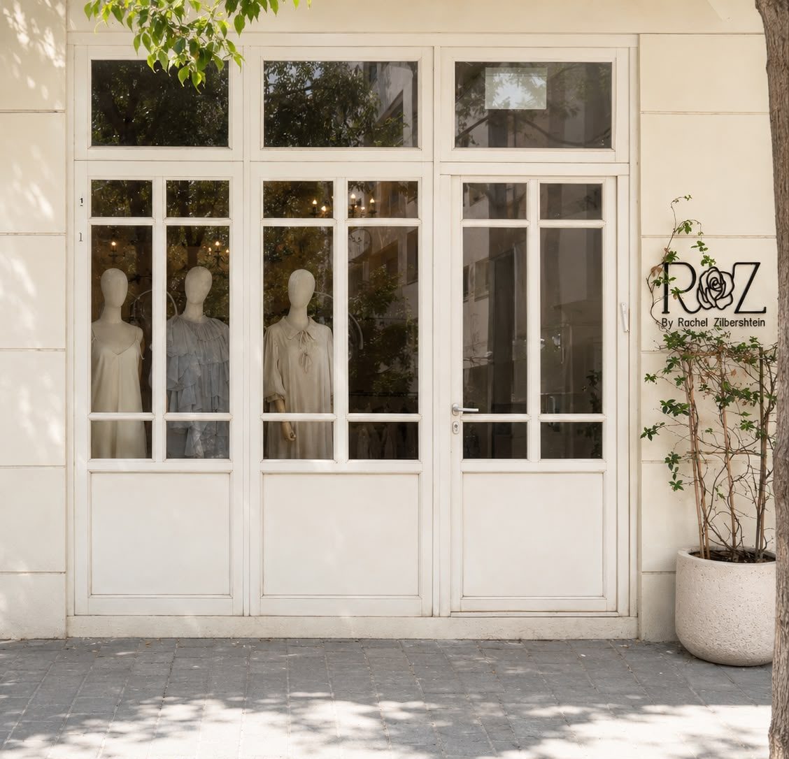 The ROZ Studio storefront on Lilienblum 17, Tel Aviv